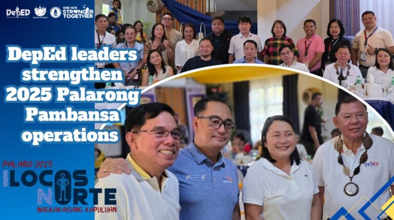 DepEd leaders strengthen 2025 Palarong Pambansa operations
