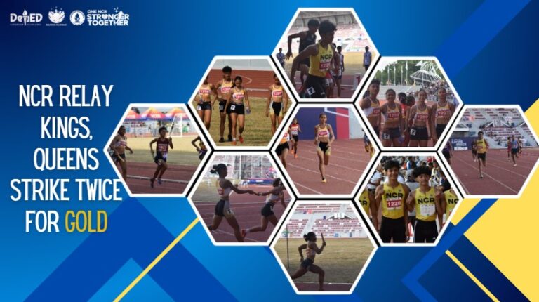 NCR relay kings, queens strike twice for gold