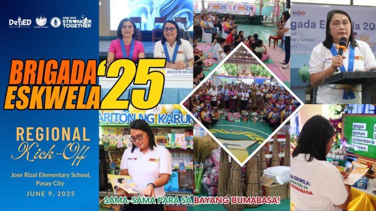 2025 Brigada Eskwela Regional Kick-Off