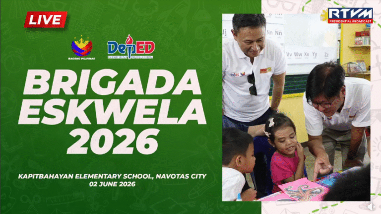 Brigada Eskwela at Kapitbahayan Elementary School